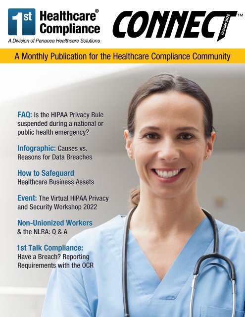 First Healthcare Compliance CONNECT October 2022