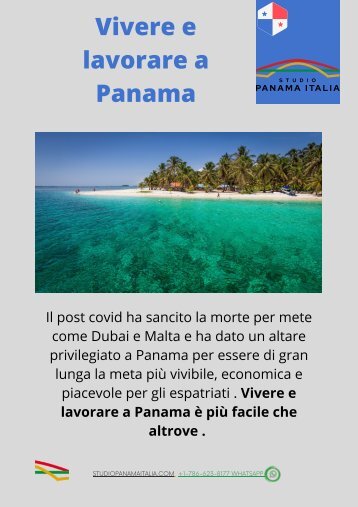 Vivere e Lavorare a Panama