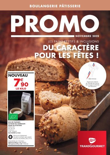 Promo Boulangerie-Pâtisserie - Novembre 2022