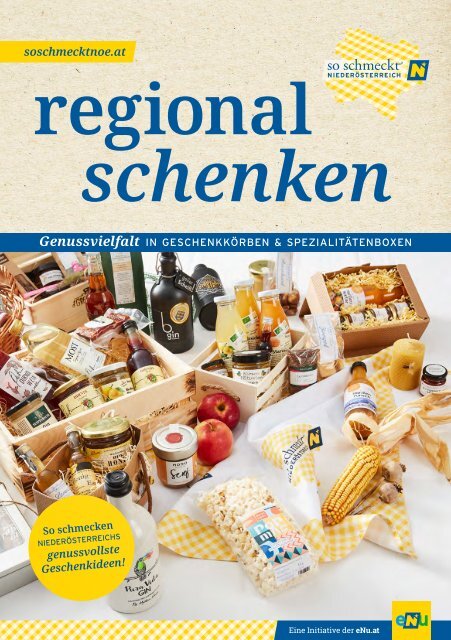 Broschüre "Regional schenken"