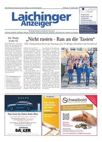 Laichinger Anzeiger 19.10.2022
