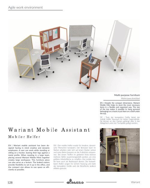 MARO Office Workstations Catalogue 2021