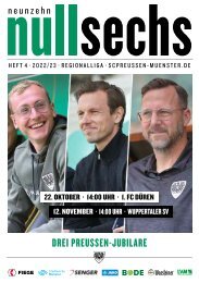 nullsechs Stadionmagazin - Heft 4 2022/23