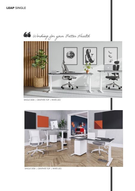 Leap Sit-Stand Desking Brochure 2021