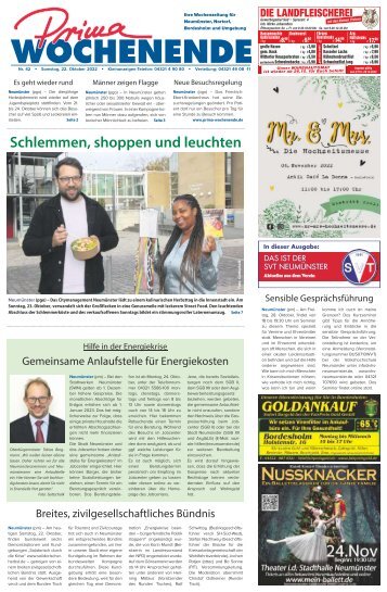 Prima Wochenende 42 2022