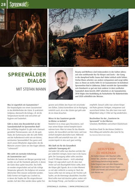 Spreewald Journal November 2022 - Februar 2023