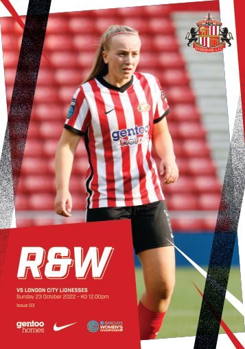 Red & White Issue 03: SAFC Women vs London City Lionesses