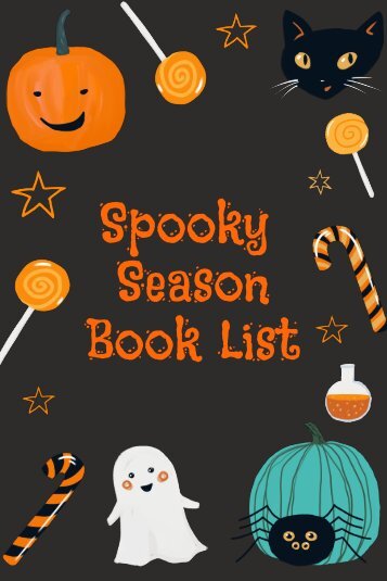 SPOOKY SEASON BOOK LIST