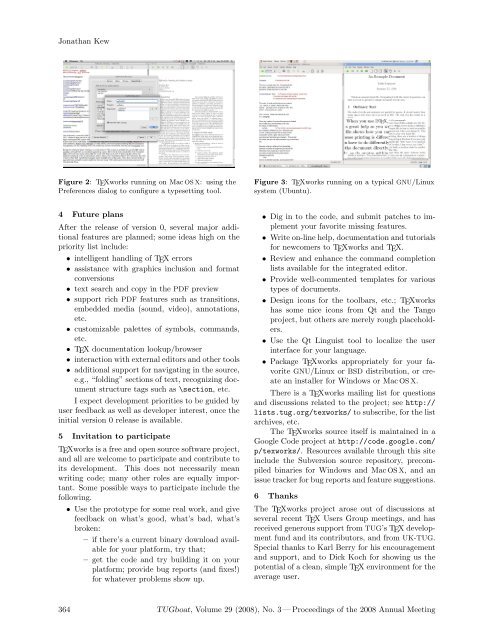 The Communications of the TEX Users Group Volume 29 ... - TUG