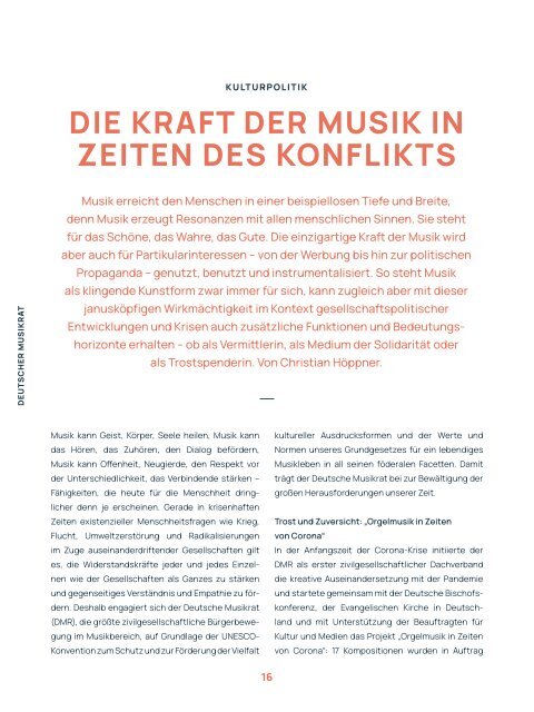 Deutscher Musikrat - Jahrbuch 2023