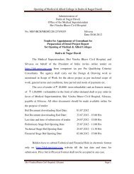Tender Notice for Appointment of Consultant. - Dadra and Nagar ...