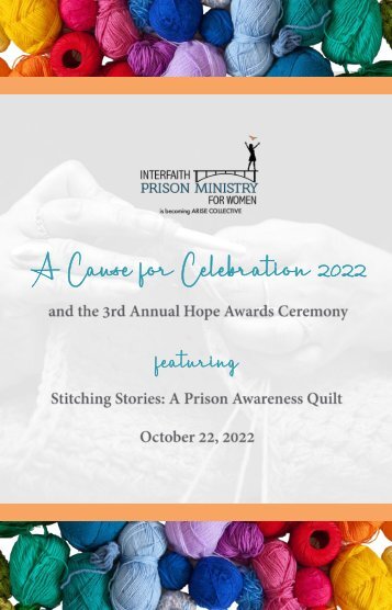 A Cause for Celebration 2022 Program