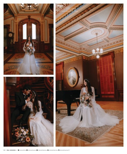 Real Weddings Magazine's The Art of Love-A Decor Inspiration Shoot: Get to Know Elisa + David