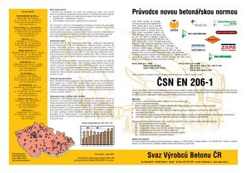 PrÛvodce novou betonáfiskou normou (âSN EN 206-1 Beton - âást ...