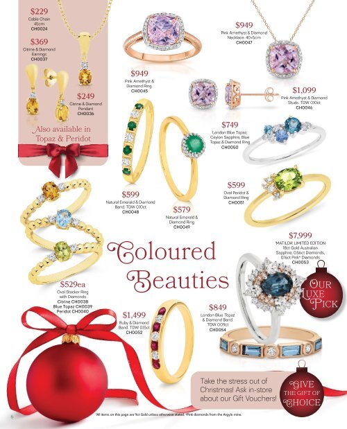 Christmas Catalogue 2022- SPEIRS JEWELLERS 