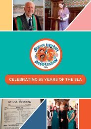 School Library Association 85th Anniversary booklet 