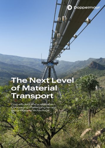 Doppelmayr - The Next Level of Material Transport [EN]
