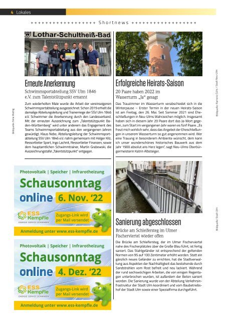 TRENDYone | Das Magazin – Ulm – November 2022