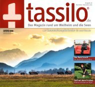 tassilo - das Magazin rund um Weilheim und die Seen - Ausgabe November/Dezember 2022