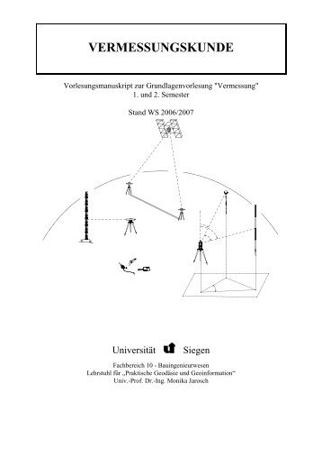 vermessungskunde - Universität Siegen