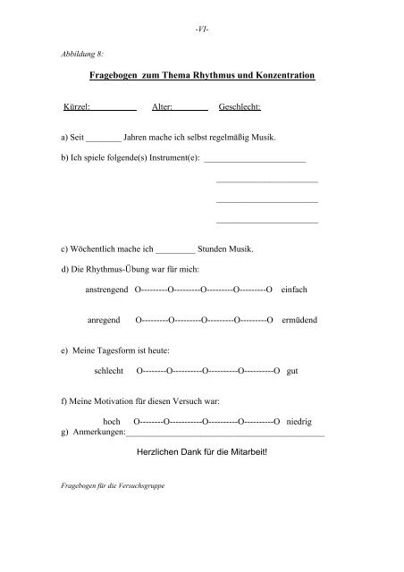 Technical Report Rhythmus und Konzentration - Systmuwi.de