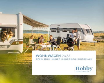 Katalog Hobby Wohnwagen 2023