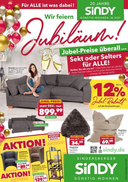 Sindy Prospekt – Jubiläum 11/2022