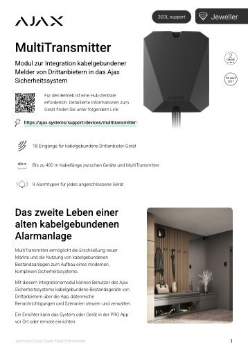 [TDS] MultiTransmitter — DE