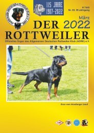 Der Rottweiler - Ausgabe März 2022