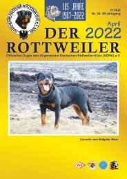 Der Rottweiler - Ausgabe April 2022