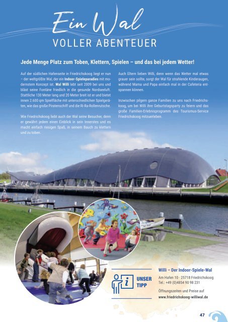 Urlaubsmagazin Friedrichskoog 2023