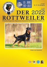 Der Rottweiler - Ausgabe Juli 2022