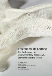 Programmable Knitting Folio
