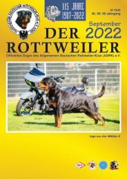 Der Rottweiler - Ausgabe September 2022