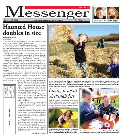 Madison Messenger - October 23rd, 2022