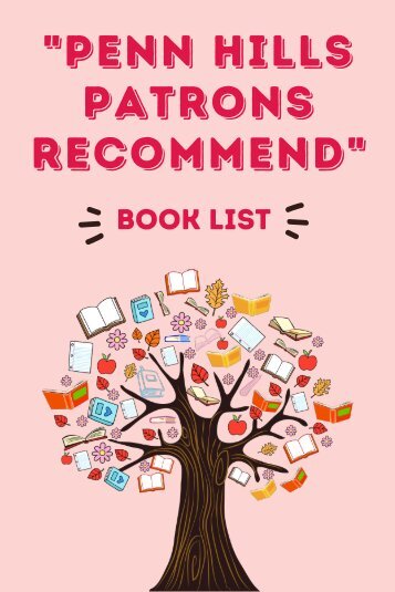 PATRONS RECOMMEND BOOK LIST