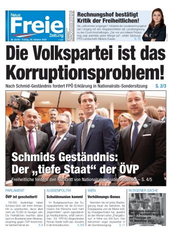 Die Volkspartei ist Österreichs Korruptionsproblem!