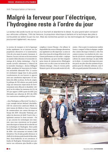 AUTOINSIDE Édition 11 – Novembre 2022