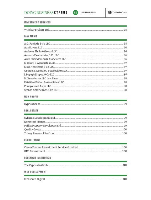 Doing Business in Cyprus (Saudi edition)