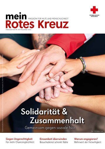 Mein Rotes Kreuz 04/2022 - Ausgabe Oberösterreich