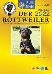 Der Rottweiler - Ausgabe November 2022