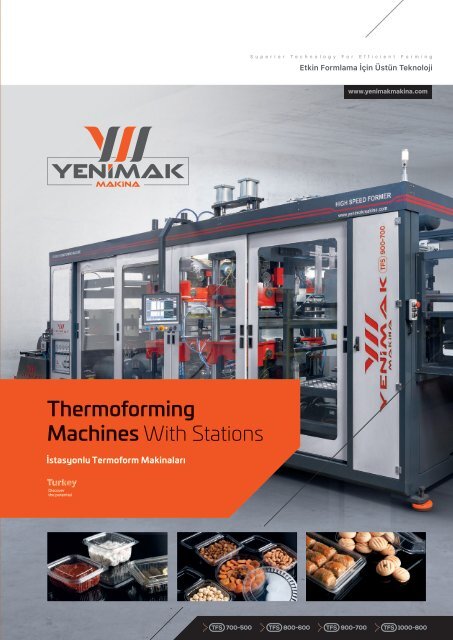 YENİMAK Termoform Makinaları