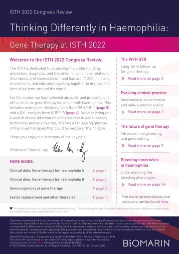 ISTH 2022 Congress Review