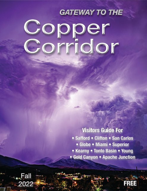 Fall 2022 Gateway To The Copper Corridor