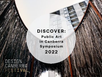 DISCOVER: Public Art in Canberra Program