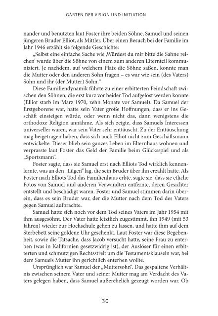 GÄRTEN DER VISION UND IN