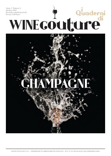 I Quaderni di WineCouture Ottobre / 2022