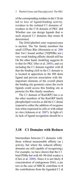 Diacylglycerol Signaling