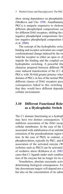 Diacylglycerol Signaling