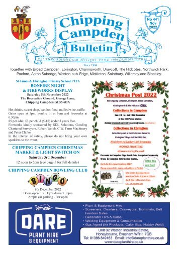 Chipping Campden Bulletin - November 2022 Issue